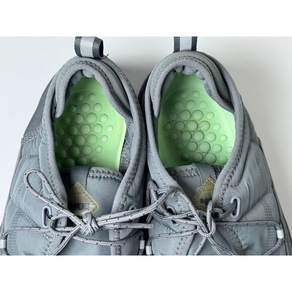 Nike Offline Pack Shoes Mens 10 Cool Gray Quilted Slip On Laced Comfort Sneakers main image 5